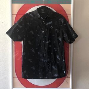 Poler mens button down shirt